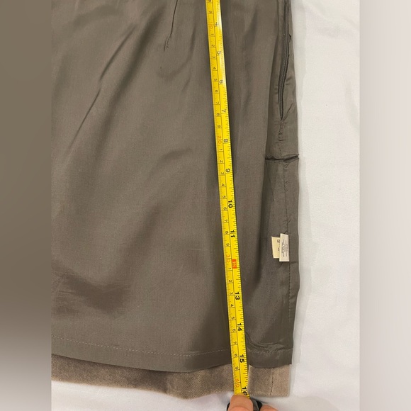 Banana Republic Velvet Charcoal Buttoned Mini Skirt - Picture 9 of 11